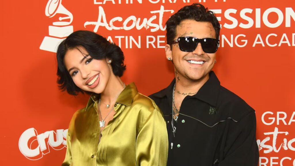 Ángela Aguilar y Christian Nodal Imagen de Getty Images