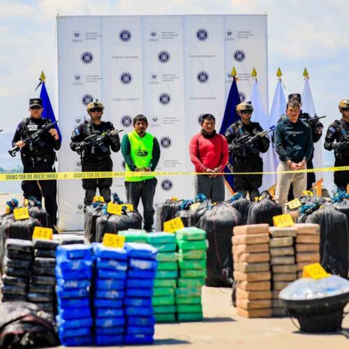 La Fuerza Naval Tridente, unidad élite de El Salvador, lucha contra el narcotráfico y protege las costas con operaciones anfibias y alta capacitación. Foto: X.