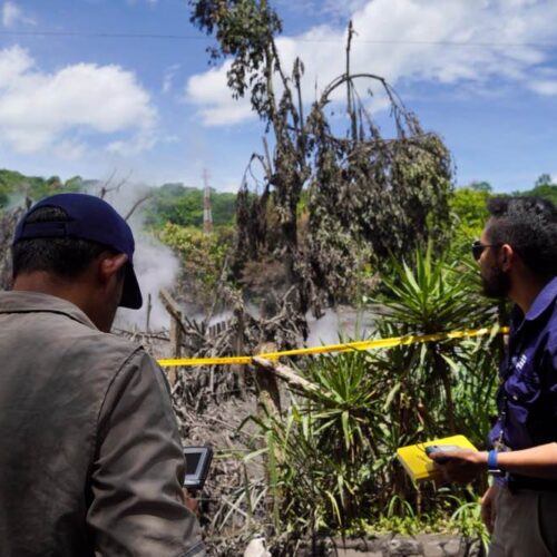 La administración de Termales Santa Teresa ha informado que, hasta el momento, no se han registrado personas lesionadas. Foto: Ministerio de Medio Ambiente.