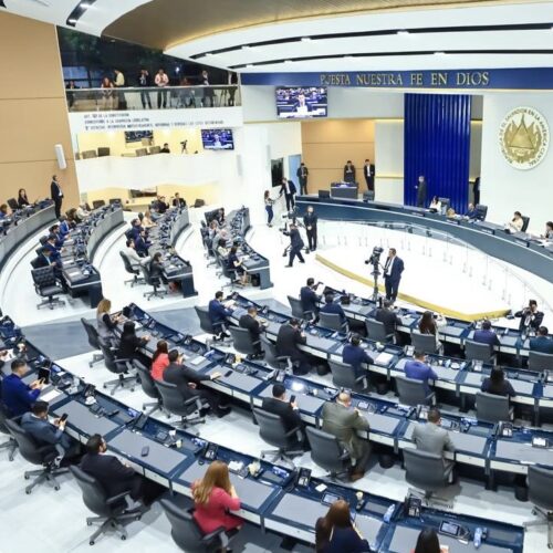 El presidente de la Asamblea Legislativa de El Salvador, Ernesto Castro, manifestó su apoyo a la propuesta de salir del PARLACEN. Foto: Cortesía.