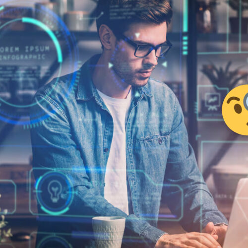 Representación gráfica de la inteligencia artificial de Google aplicada en diversos sectores en América Latina. Foto: Freepik