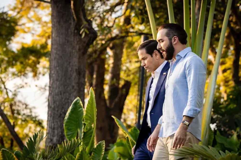 Secretario Marco Rubio agradece a El Salvador por liberación de estadounidenses detenidos en Venezuela. Foto: Archivo