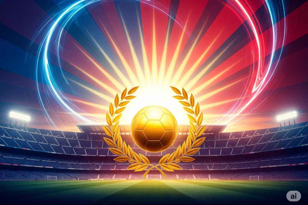 El FC Barcelona celebra la victoria 1-3 frente al Vissel Kobe en el inicio de su pretemporada 2025/26. Ilustración con IA