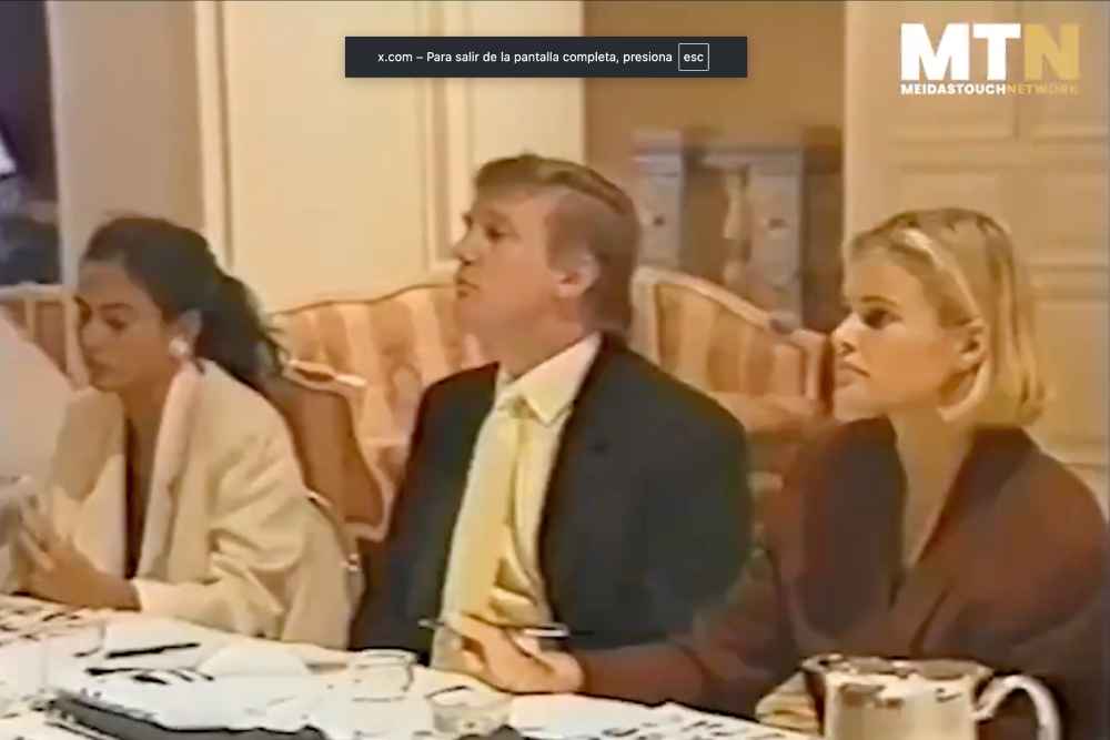 Video de Donald Trump como juez en concurso de modelaje de menores en 1991. Foto: Captura de video