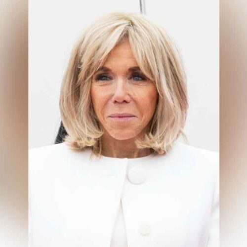 El presidente Emmanuel Macron y su esposa Brigitte, quienes han interpuesto una demanda por difamación en EE.UU. buscando defender su reputación ante acusaciones falsas. Foto: Quirinale.it