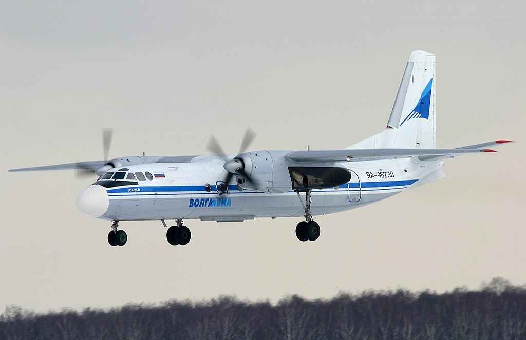 Antonov An-24 es el modelo del trágico accidente en la región de Amur, Rusia, que dejó 49 fallecidos. Foto: Dmitriy Pichugin