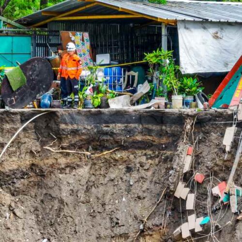 Las autoridades de Protección Civil han emitido una alerta verde ante las fuertes lluvias que se esperan en el país. Foto: Cortesía.