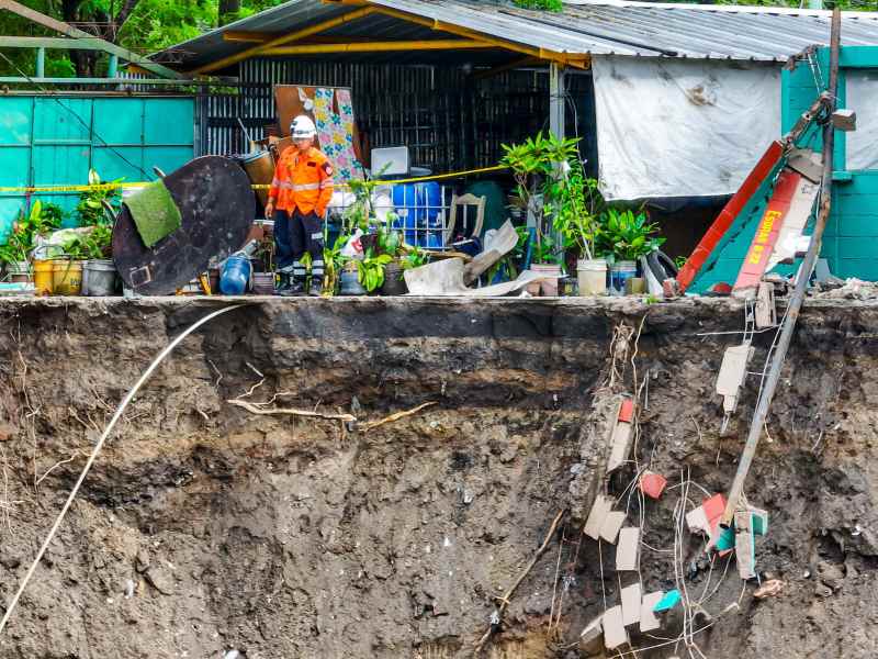 Las autoridades de Protección Civil han emitido una alerta verde ante las fuertes lluvias que se esperan en el país. Foto: Cortesía.