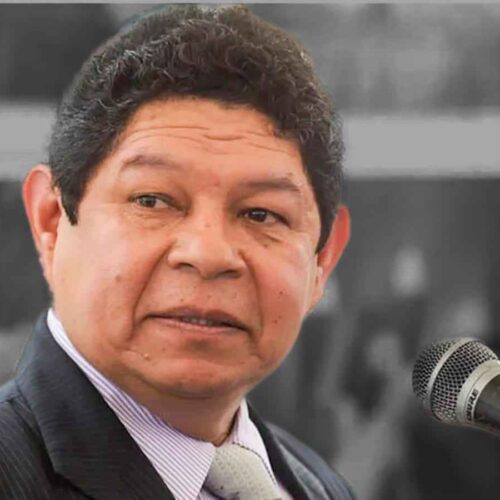 El exministro Benito Lara enfrenta un juicio por presuntas negociaciones con pandillas durante las elecciones de 2014 y 2015. Foto: FGR.