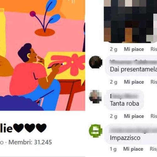 Facebook clausuró un grupo en Italia tras recibir denuncias de activistas y asociaciones. Foto: Cortesía.