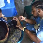 ¡Excelente trabajo humanitario! Los Doctores de las Américas y Comandos de Salvamento brindaron asistencia médica a 200 personas en el Puerto de La Libertad. #publimetrosv