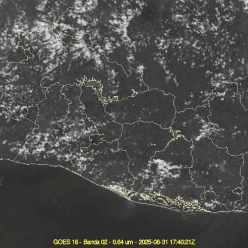 Pronóstico del clima para esta tarde en El Salvador: chubascos y tormentas en zonas montañosas. Foto: @MedioAmbienteSV.