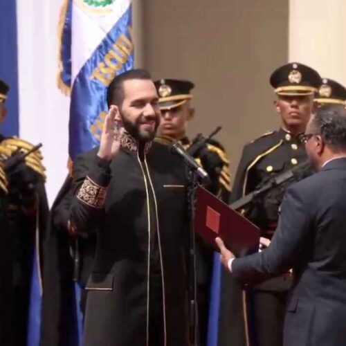 El presidente Nayib Bukele ha utilizado sus redes sociales para defender la soberanía de El Salvador en la discusión sobre la reelección indefinida. Foto: captura de pantalla.