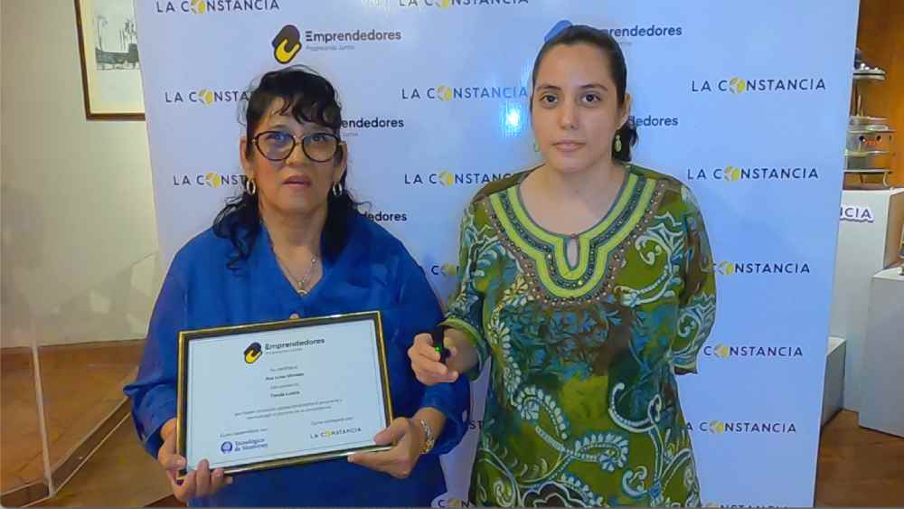 La Constancia y el Instituto Tecnológico de Monterrey celebraron la graduación de un grupo de emprendedores. Foto: Cortesía.