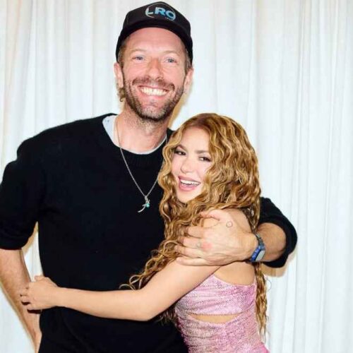 La dedicatoria de 'Antología' de Shakira a Chris Martin en su concierto de Los Ángeles desató rumores de romance. Foto: Instagram de Shakira