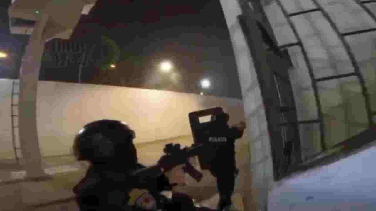 Fuerzas especiales ingresan a la cárcel de Machala, Ecuador. Captura de pantalla.