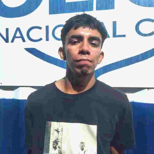 La PNC capturó a un hombre de 23 años por intento de homicidio. Foto: Cortesía.
