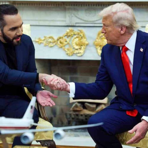 Trump en la ONU elogia a El Salvador por su rol en deportaciones de criminales, un modelo contra la migración ilegal que destruye naciones. Foto: archivos