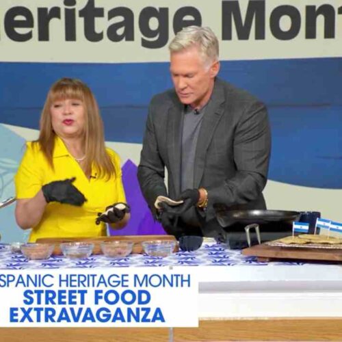 Alicia Maher, conocida como la "Embajadora Culinaria de El Salvador", compartió la receta tradicional de las pupusas, el plato nacional que une a generaciones de salvadoreños. Captura de pantalla.