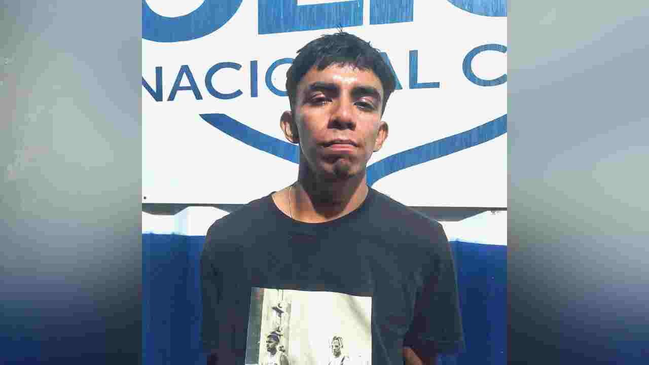 La PNC capturó a un hombre de 23 años por intento de homicidio. Foto: Cortesía.