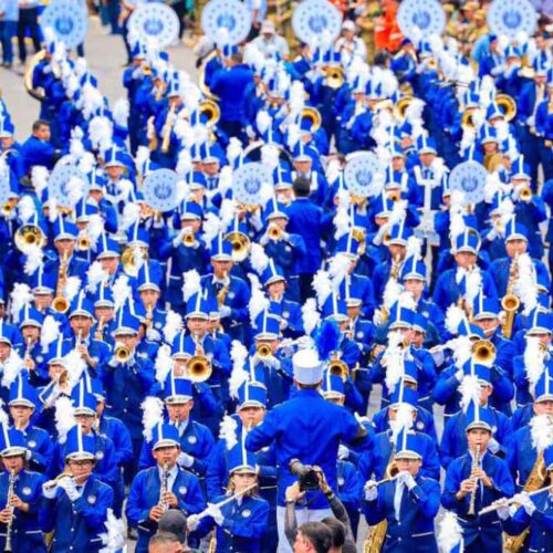 Desfile de Independencia y cierre de calles en San Salvador. Entérate de la ruta y los participantes del evento cívico en nuestro canal. Archivo