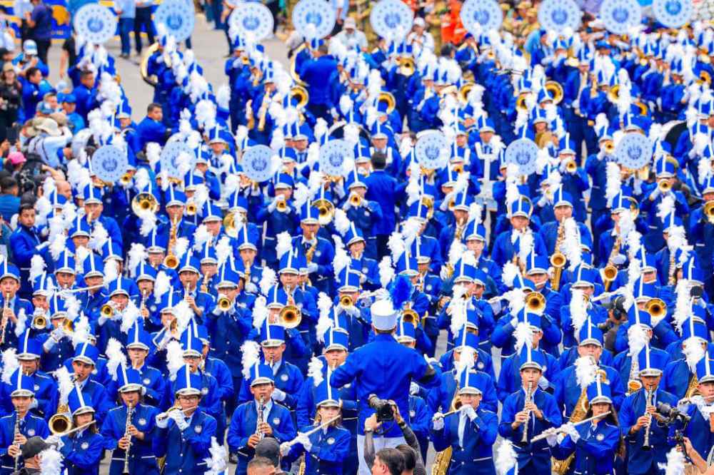Desfile de Independencia y cierre de calles en San Salvador. Entérate de la ruta y los participantes del evento cívico en nuestro canal. Archivo