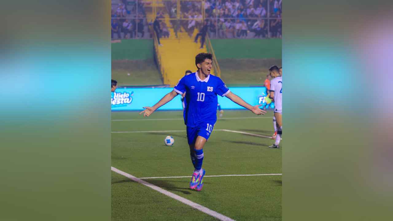 El mediocampista salvadoreño Harold Osorio fue el autor del gol de la victoria. Foto: Cortesía.