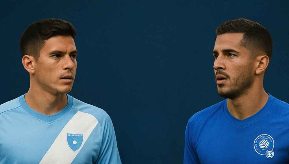 Guatemala vs El Salvador: análisis previo al gran duelo, el próximo jueves 4. Ilustración IA.