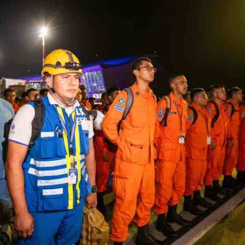 El 12/11/2024, El Salvador envió 300 efectivos (USAR, Ejército y médicos) con 21 toneladas de ayuda a Costa Rica por inundaciones. Hoy el presidente Bukele anunció ayuda para Jamaica. Archivo