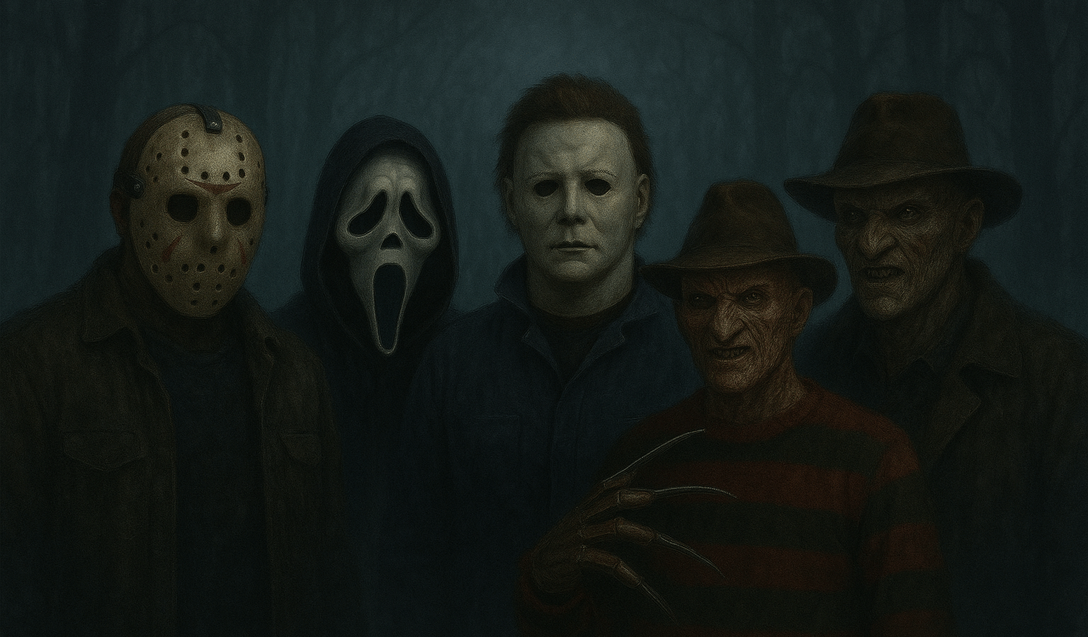 Ambiente acogedor para un maratón de películas de Halloween, incluyendo clásicos de terror para todas las edades. Foto: Ilustración.