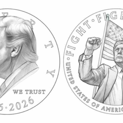 Diseño preliminar de la moneda de $1 con Trump, presentada en 2025. Entre la tradición y la ruptura: ¿un símbolo para la historia o para un individuo?