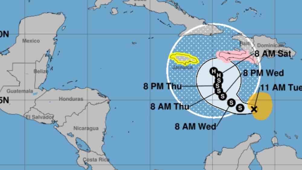 Tormenta Tropical Melissa se fortalece. MARN vigila su trayectoria y posible impacto en lluvias en El Salvador. CNH