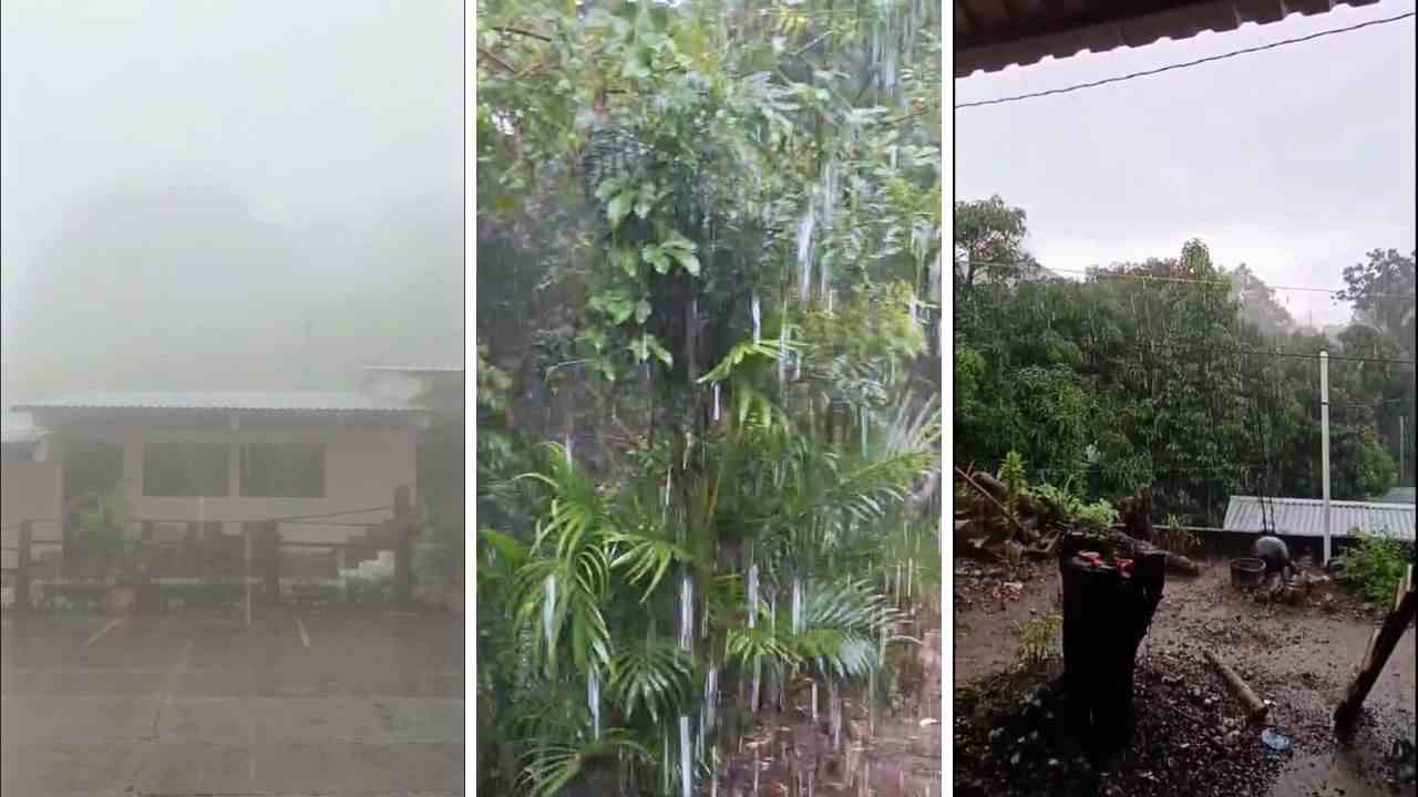 Autoridades monitorean las lluvias intensas en Usulután como parte del Plan Invierno 2025, mientras llaman a la población a evitar riesgos y seguir recomendaciones oficiales. Captura de pantalla.