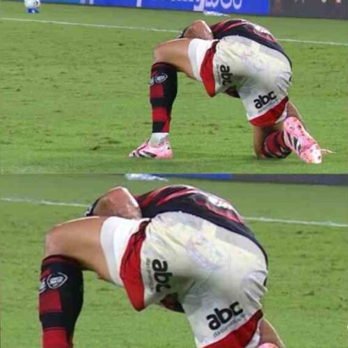 BOB ESPONJA. La falta de confirmación oficial solo alimenta la imaginación, pero lo cierto es que este incidente ha añadido un toque de ligereza a la competencia. Foto: @OC_Libertadores