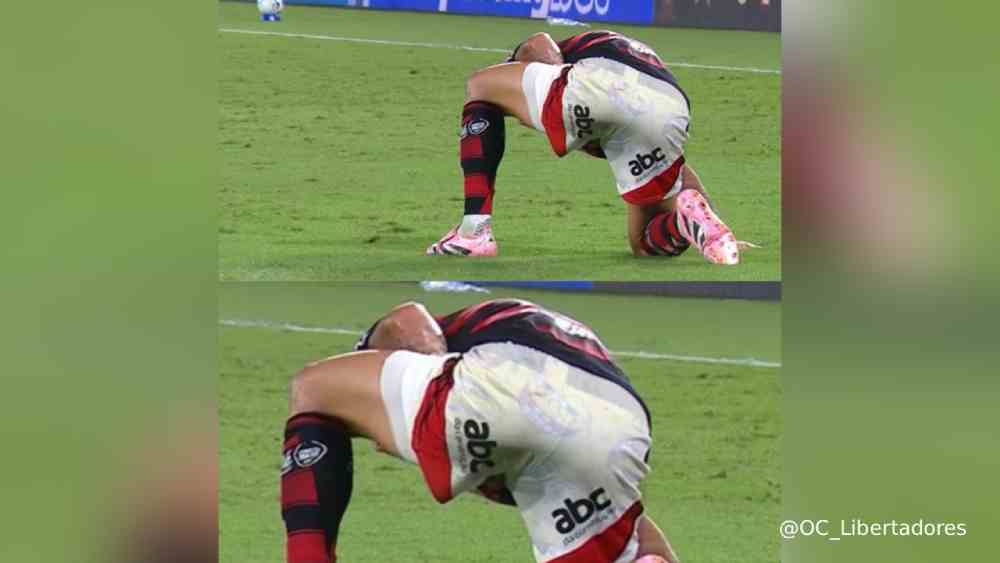 BOB ESPONJA. La falta de confirmación oficial solo alimenta la imaginación, pero lo cierto es que este incidente ha añadido un toque de ligereza a la competencia. Foto: @OC_Libertadores