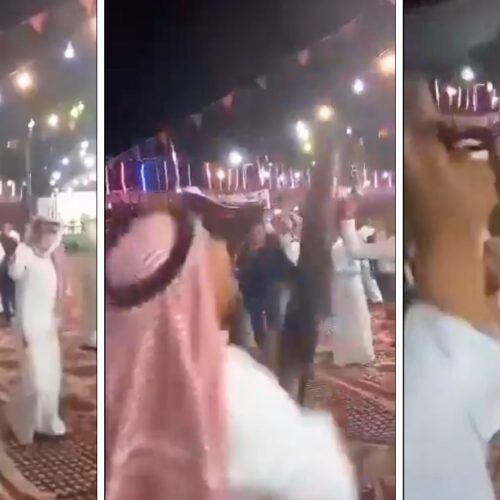 El caso de Hamzeh Al Fanatseh, novio asesinado en su boda en Jordania por disparos al aire, se hizo viral. La tragedia recuerda que en El Salvador esta práctica es un delito. Captura de pantalla