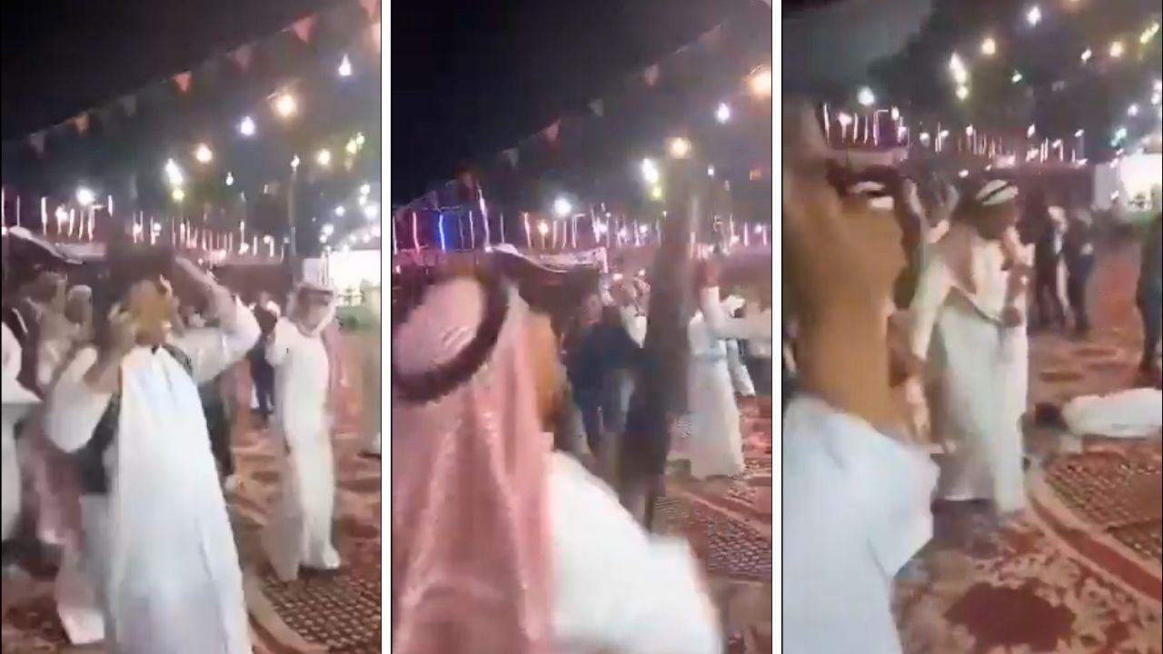 El caso de Hamzeh Al Fanatseh, novio asesinado en su boda en Jordania por disparos al aire, se hizo viral. La tragedia recuerda que en El Salvador esta práctica es un delito. Captura de pantalla