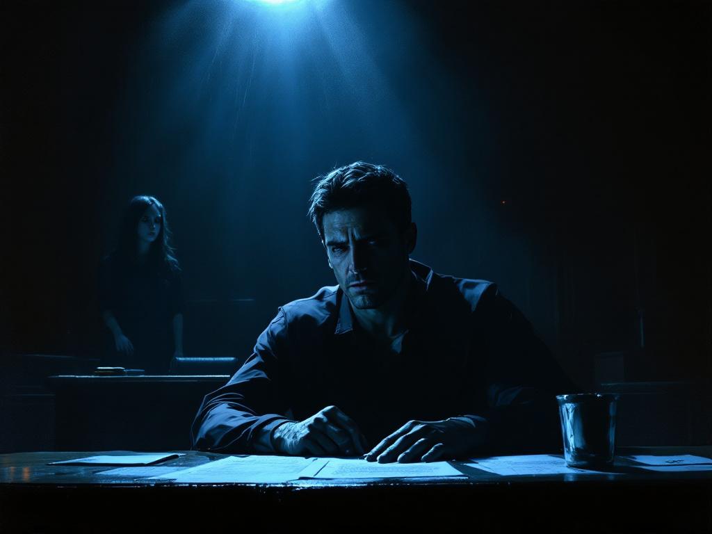 Marcos Pérez León, condenado a cadena perpetua, clama inocencia mientras su supuesta víctima acusa a su padrastro como el verdadero agresor. ¿Falló la justicia? Ilustración IA.