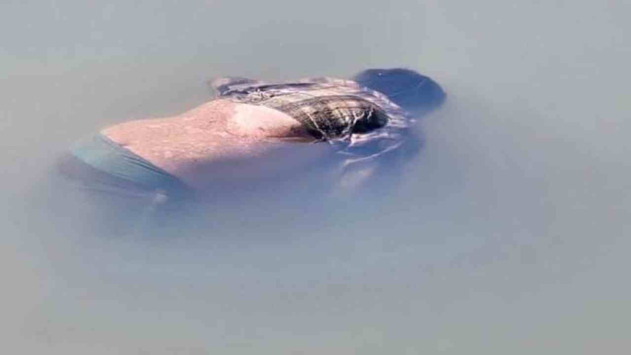 Autoridades trabajan en el hallazgo de un cadáver en la presa 15 de Septiembre. Se desconoce su identidad y las causas de la muerte. Foto: Comandos de Salvamento.